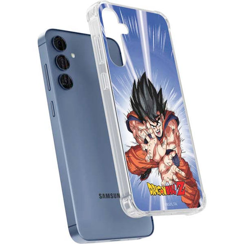Dragon Ball Z Goku Kamehameha Blast Galaxy A35 5G Clear Case